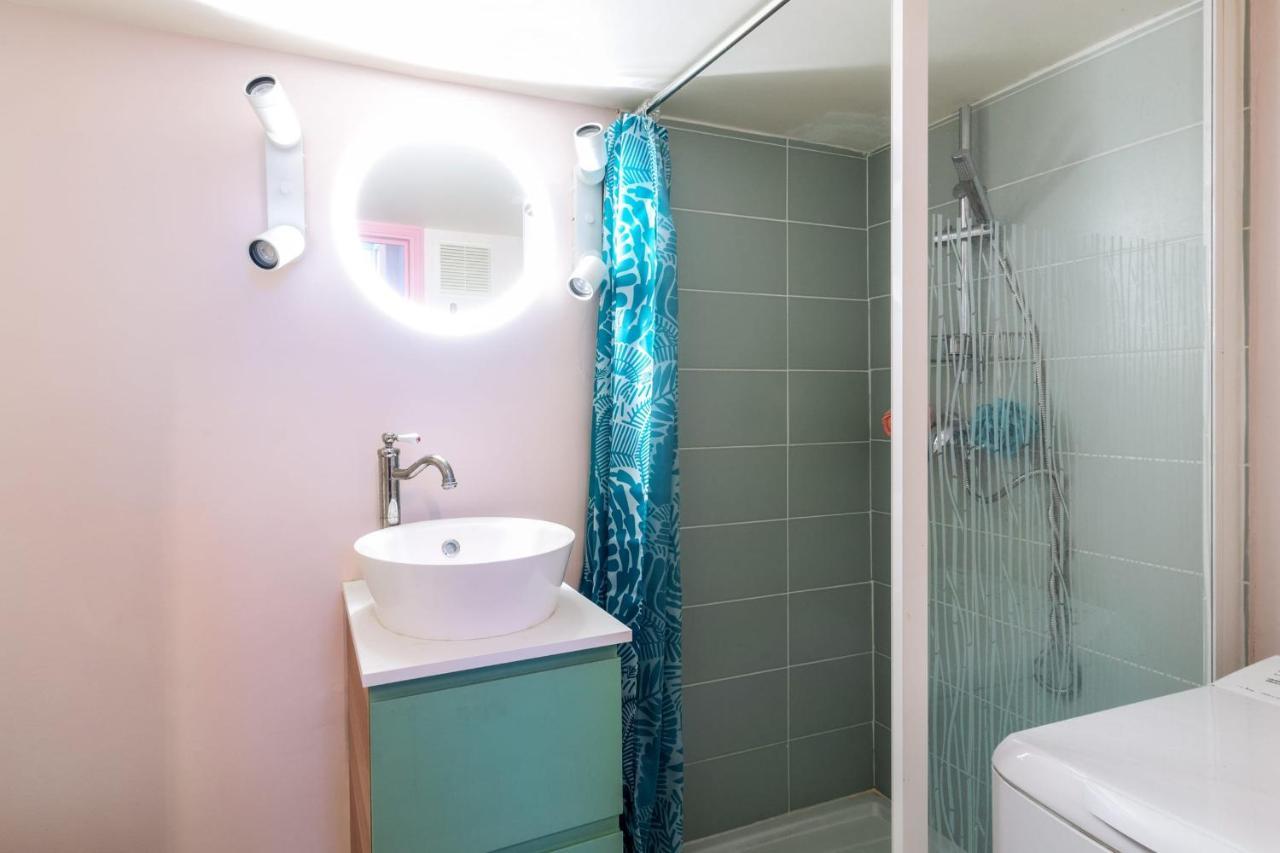 Charming Industrial-Style Studio Just Nearby Montmartre In Paris - Welkeys Apartamento Exterior foto
