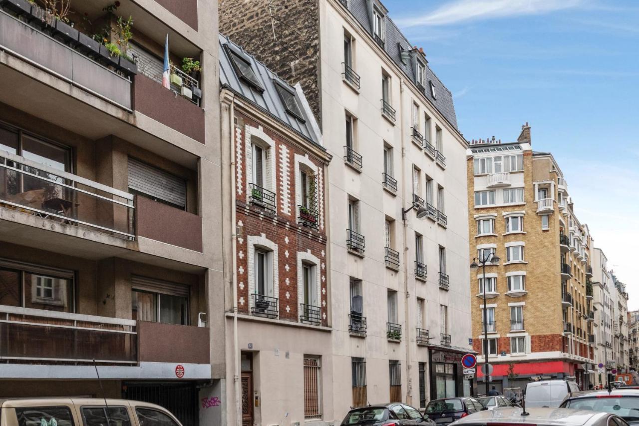 Charming Industrial-Style Studio Just Nearby Montmartre In Paris - Welkeys Apartamento Exterior foto